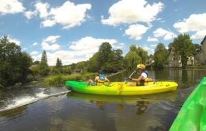 Descente canoë-kayak location sortie balade nautique famille enfants Thury Plein Air Thury-Harcourt Suisse Normande