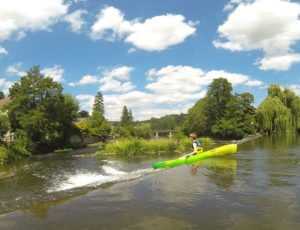 Descente canoë-kayak location famille enfants Thury Plein Air Thury-Harcourt Suisse Normande