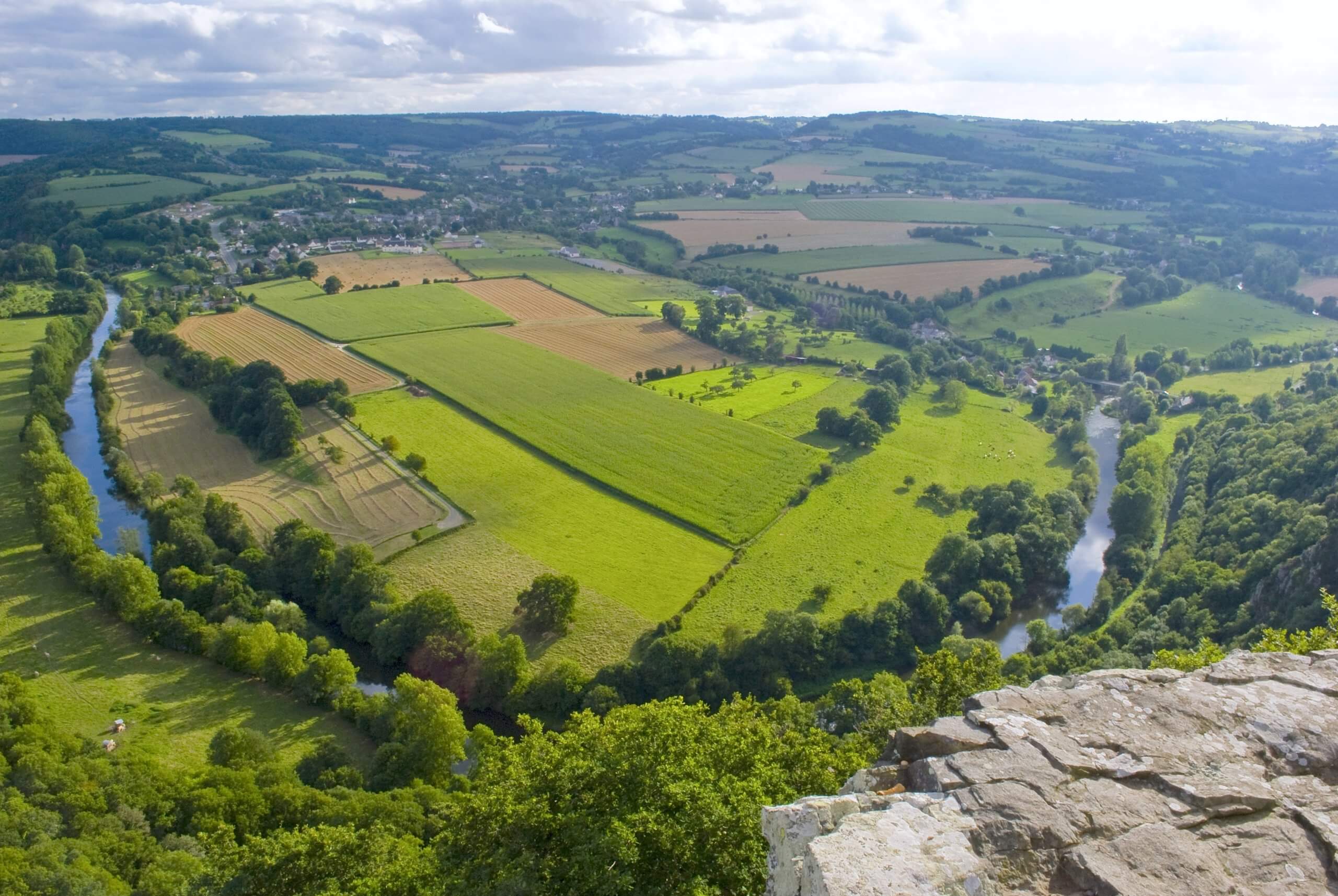 Boucle du Hom Thury Harcourt Suisse Normande Thury Plein Air Boucle du Hom Thury Harcourt Suisse Normande Thury Plein Air randonnée paysage point de vue panorama